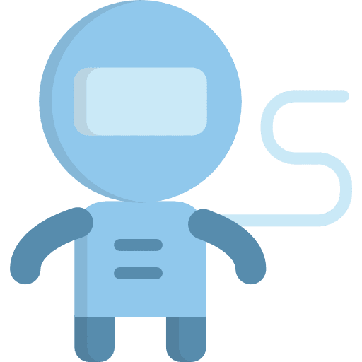 Astronaut equipment astronomy galaxy icon