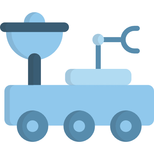 Moon rover moon rover transport transportation icon
