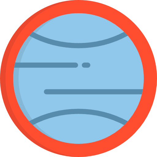 Planet galaxy astronomy space icon