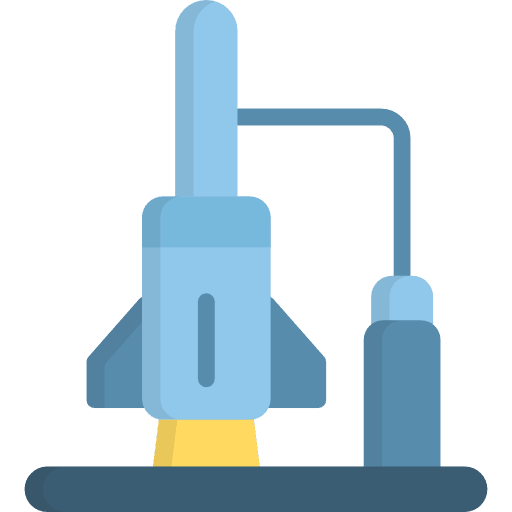 Spacecraft space ship rocket ship rocket icon