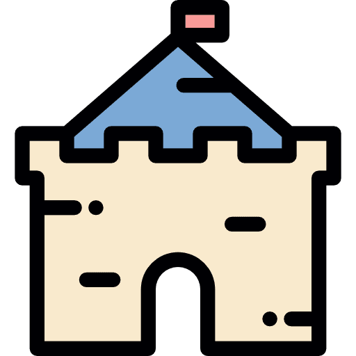 Castle childhood castle architecture and city icon