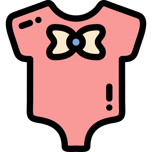 Pijama baby clothes fashion kid and baby icon