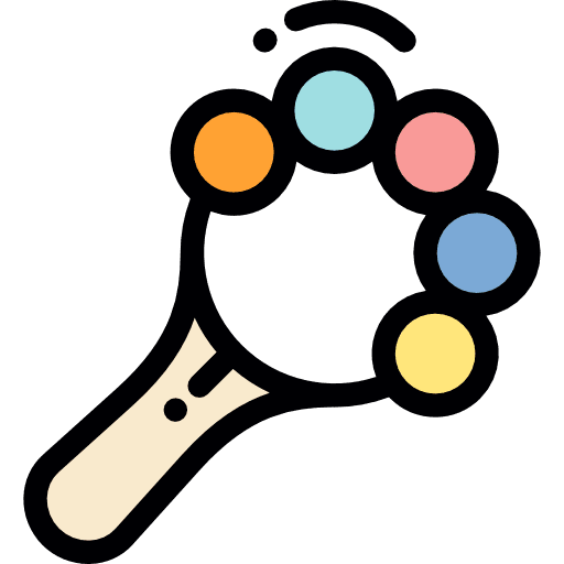 Rattle rattles rattle children icon