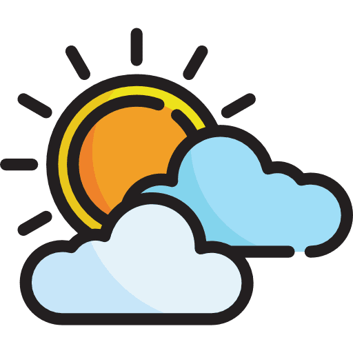 Cloudy cloud computing cloud weather icon