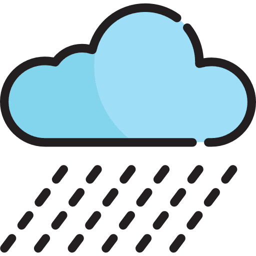 Rain storm rain rainy icon