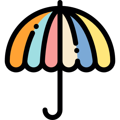 Umbrella weather umbrella umbrellas icon