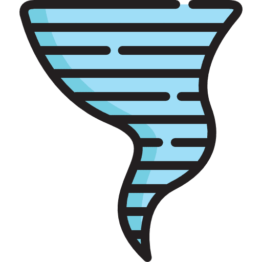 Tornado wind weather windy icon