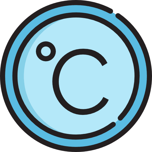 Celsius temperature mercury fahrenheit icon