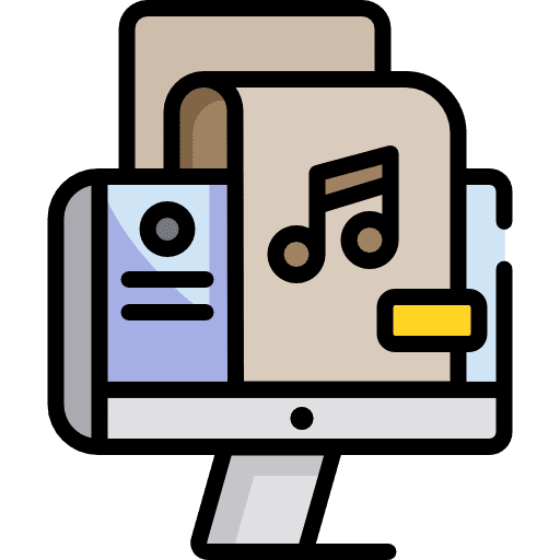 Editor art computer screen icon