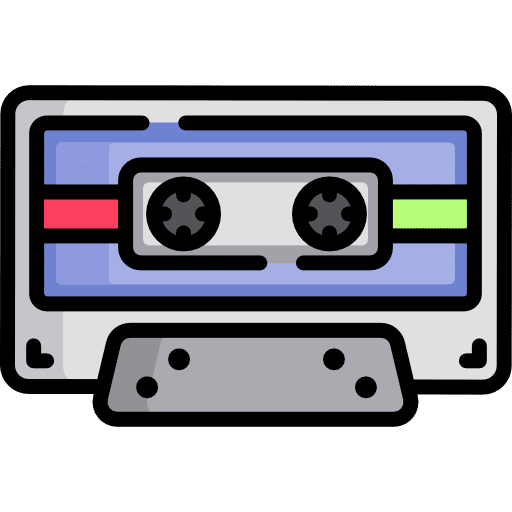 Cassette cassette music player cassettes icon