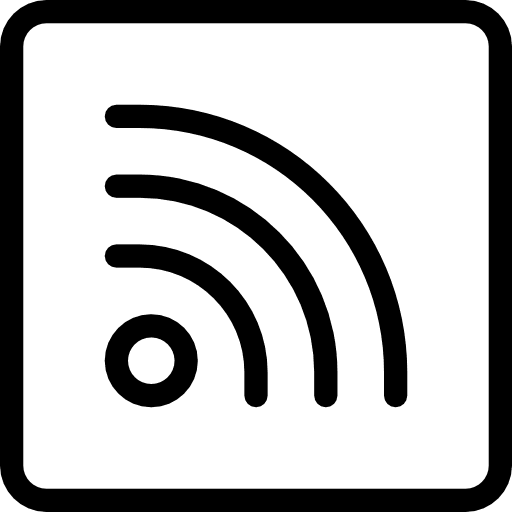 Rss social network logos rss icon
