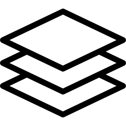 Layer illustration graphic design overlay icon