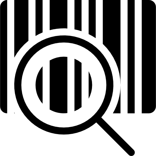 Barcode price barcode products icon