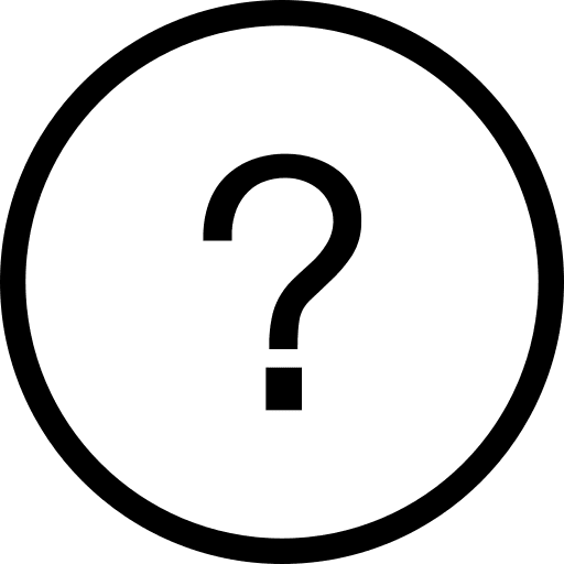 Question interface info question mark icon
