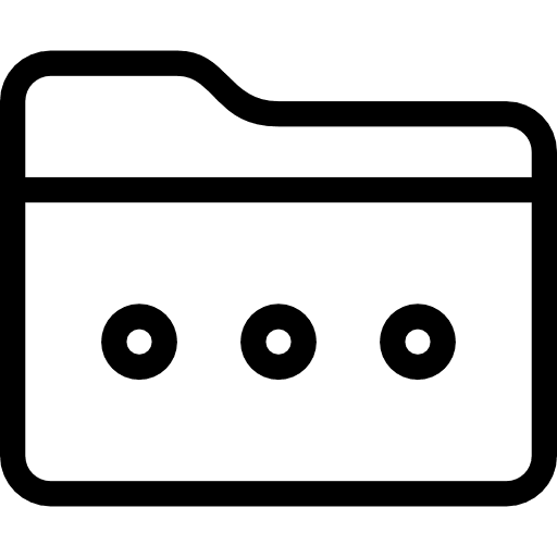 Folder interface folder file storage icon