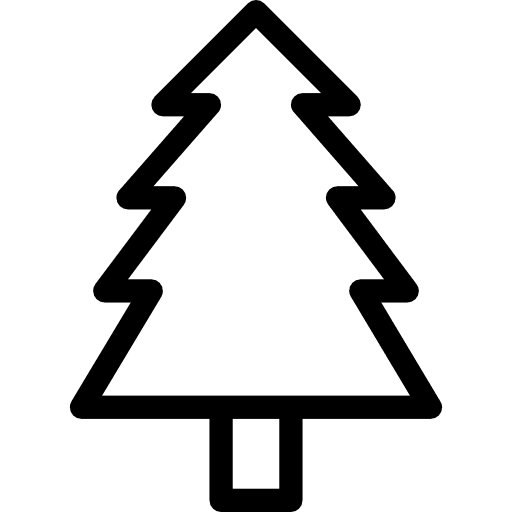 Tree forest woods trees icon