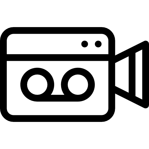 Video camera video camera movie cinema icon