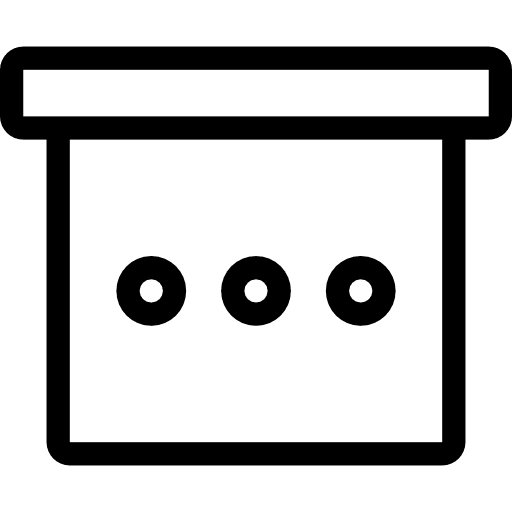 Box file storage storage archive icon