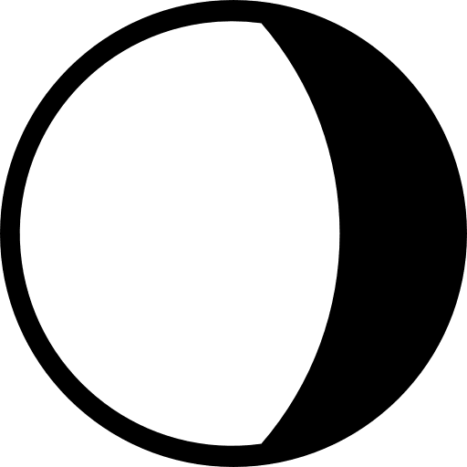 Moon meteorology full moon weather icon