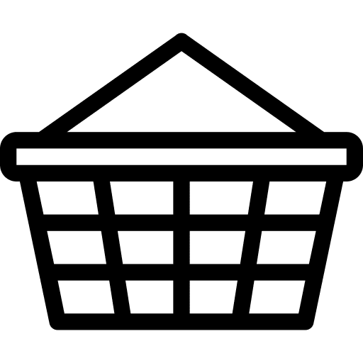 Shopping basket online shop commerce online store icon