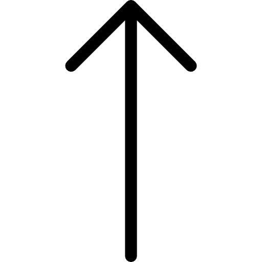 Up arrow multimedia option up arrow web page icon