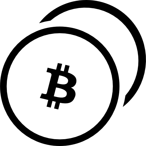 Bitcoin bitcoin business cash icon