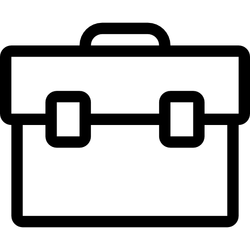 Briefcase briefcase portfolio bag icon