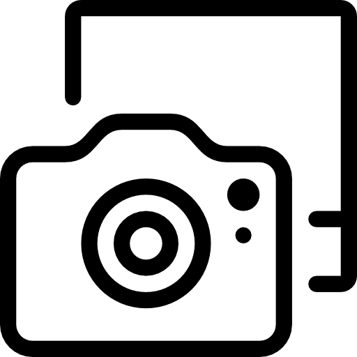 Photo camera photograph technology digital icon