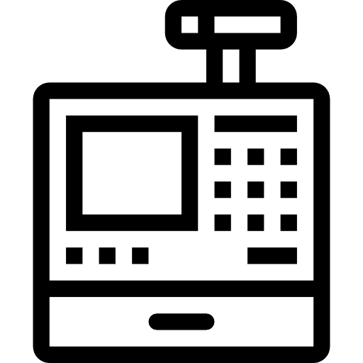 Cash register buy purchase payment icon