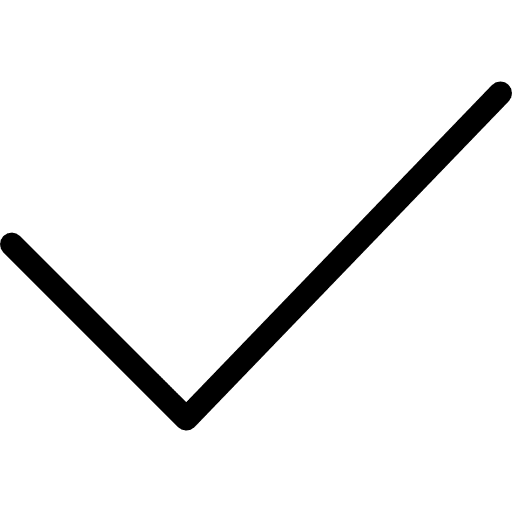 Checked success tick true icon