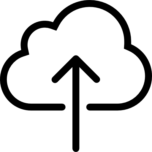 Cloud computing interface data cloud computing icon