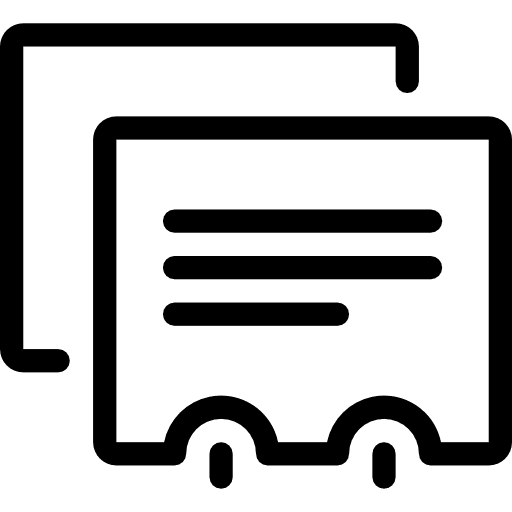 Business card pass business id card icon