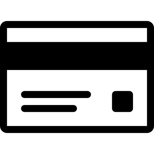 Credit card debit card pay credit card icon