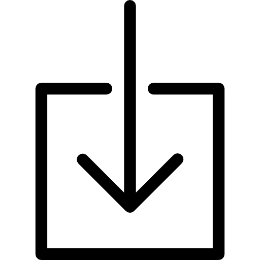 Download direction download installer icon