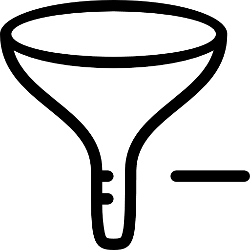 Funnel tools and utensils ui funnel icon