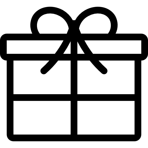 Gift surprise christmas presents birthday icon