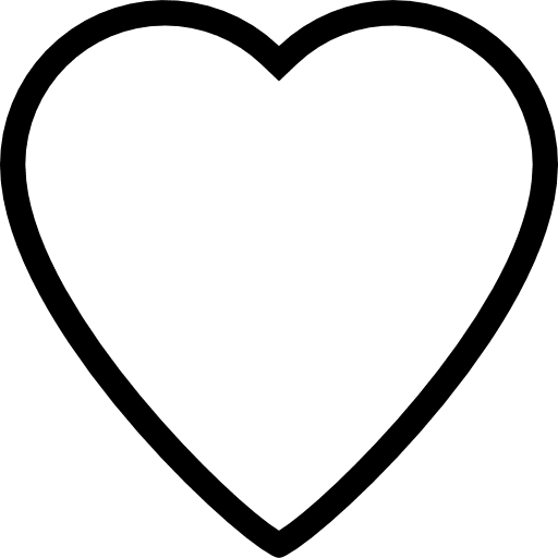 Heart shapes valentines day interface icon