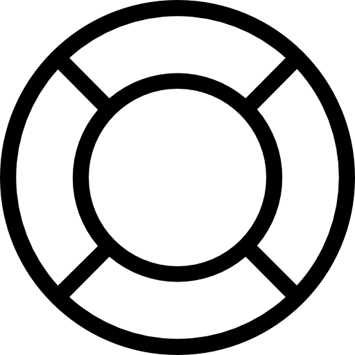 Help lifeguard help lifebuoy icon