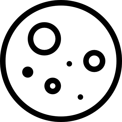 Moon astronomy moon full moon icon