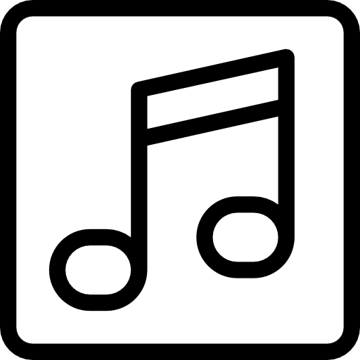 Music music musical note music player icon