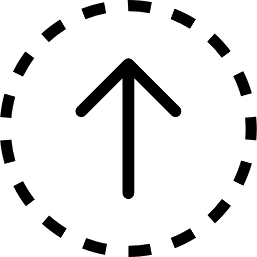 Up arrow orientation uploading up arrow icon