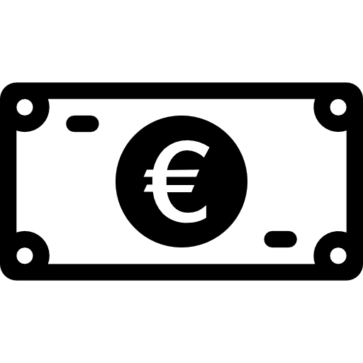 Euro money cash euro icon