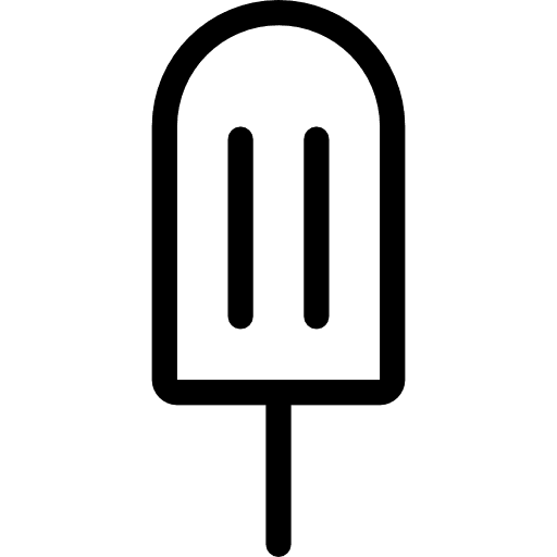 Popsicle popsicle dessert food icon