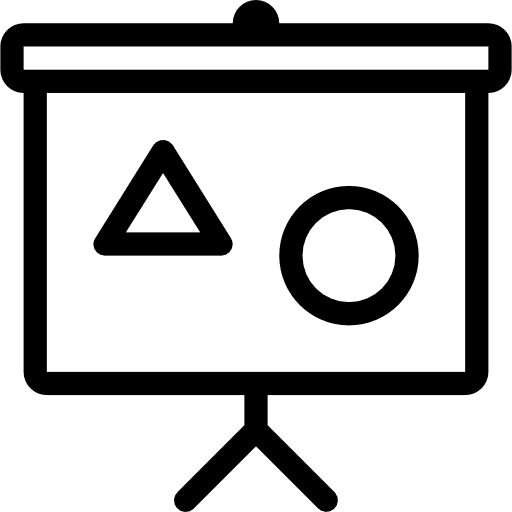 Presentation financial finances presentation icon