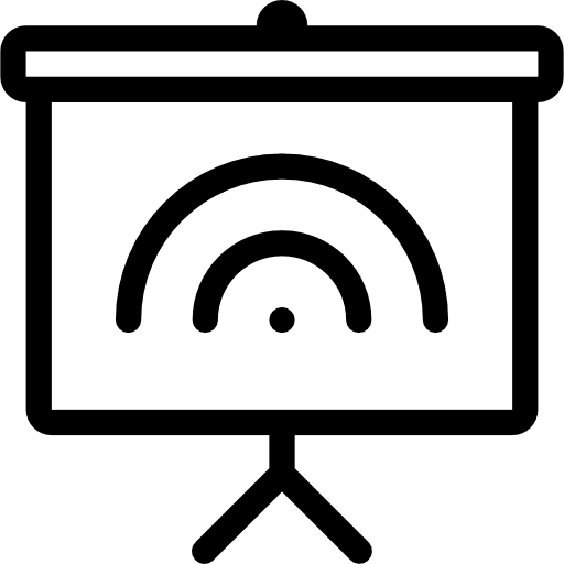 Presentation presentation financial statistics icon