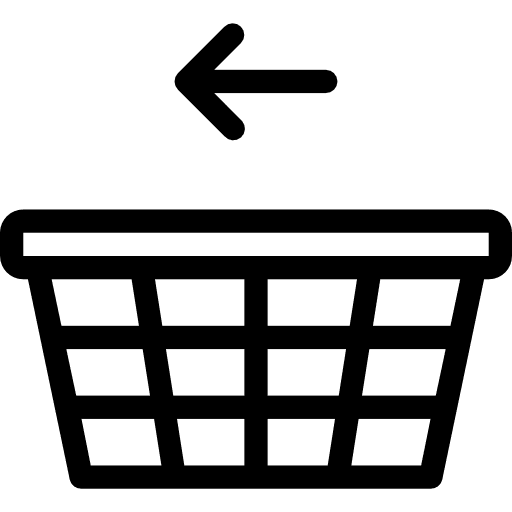 Shopping basket online store online shop supermarket icon