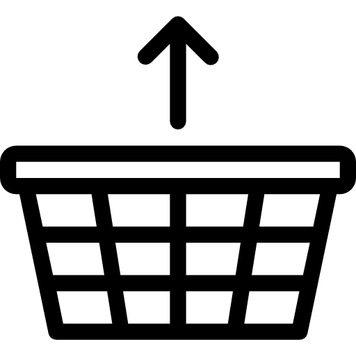 Shopping basket shopper online shop shopping basket icon