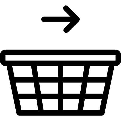 Shopping basket shopping basket shopper supermarket icon