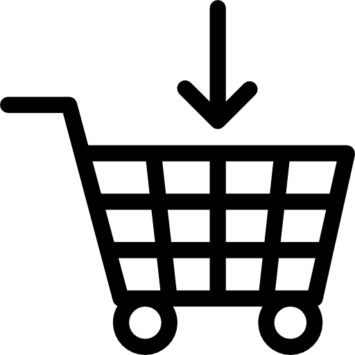 Shopping cart shopping store commerce supermarket icon