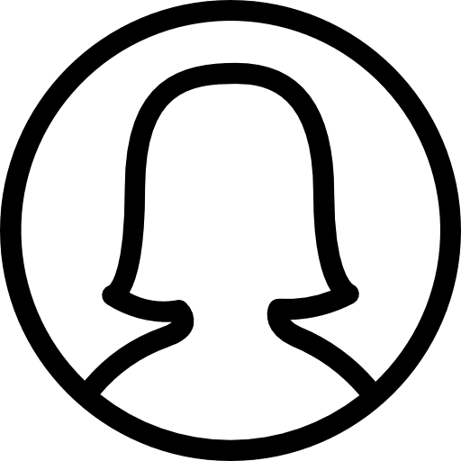 User girl people user icon